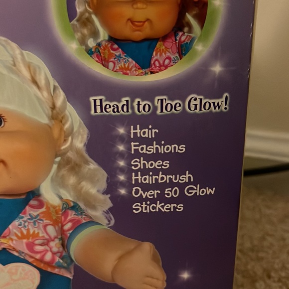 Cabbage  Patch Doll Magic Glow Surprise  doll 2007 rare blonde with pigtails ☺️ - Picture 7 of 11